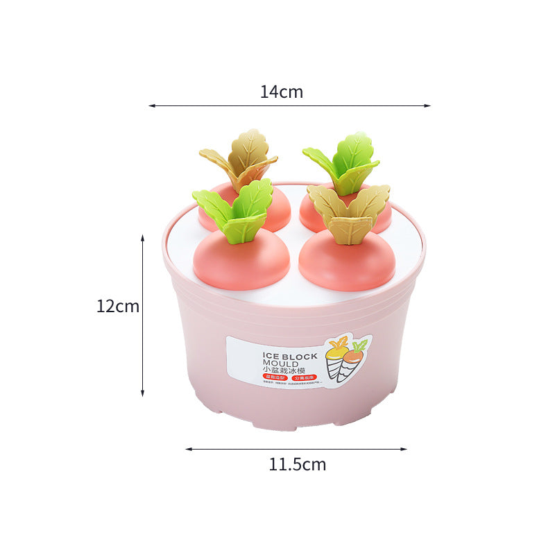 DIY Homemade Dessert for Freezer Fruit Juice Silicone Ice Cream Mold