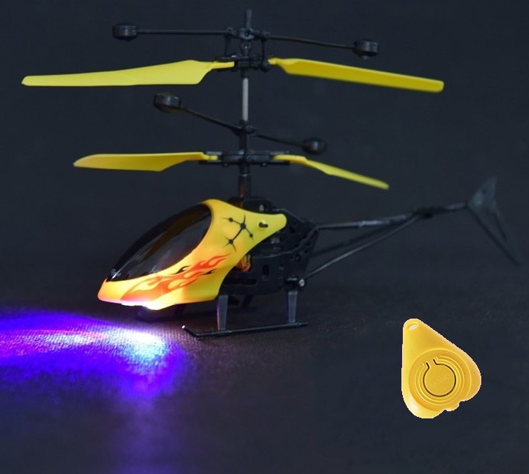 Night Market Luminous Induction Helicopter