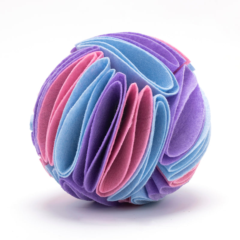 Foldable Dog Snuffle Ball Dog Training Toys Increase IQ Pet Cat Training Games Feeding Intelligence Toy