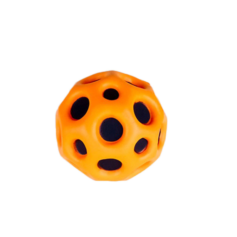 Hole Ball PU Foam Solid Elastic Interactive Slow Rebound Toy