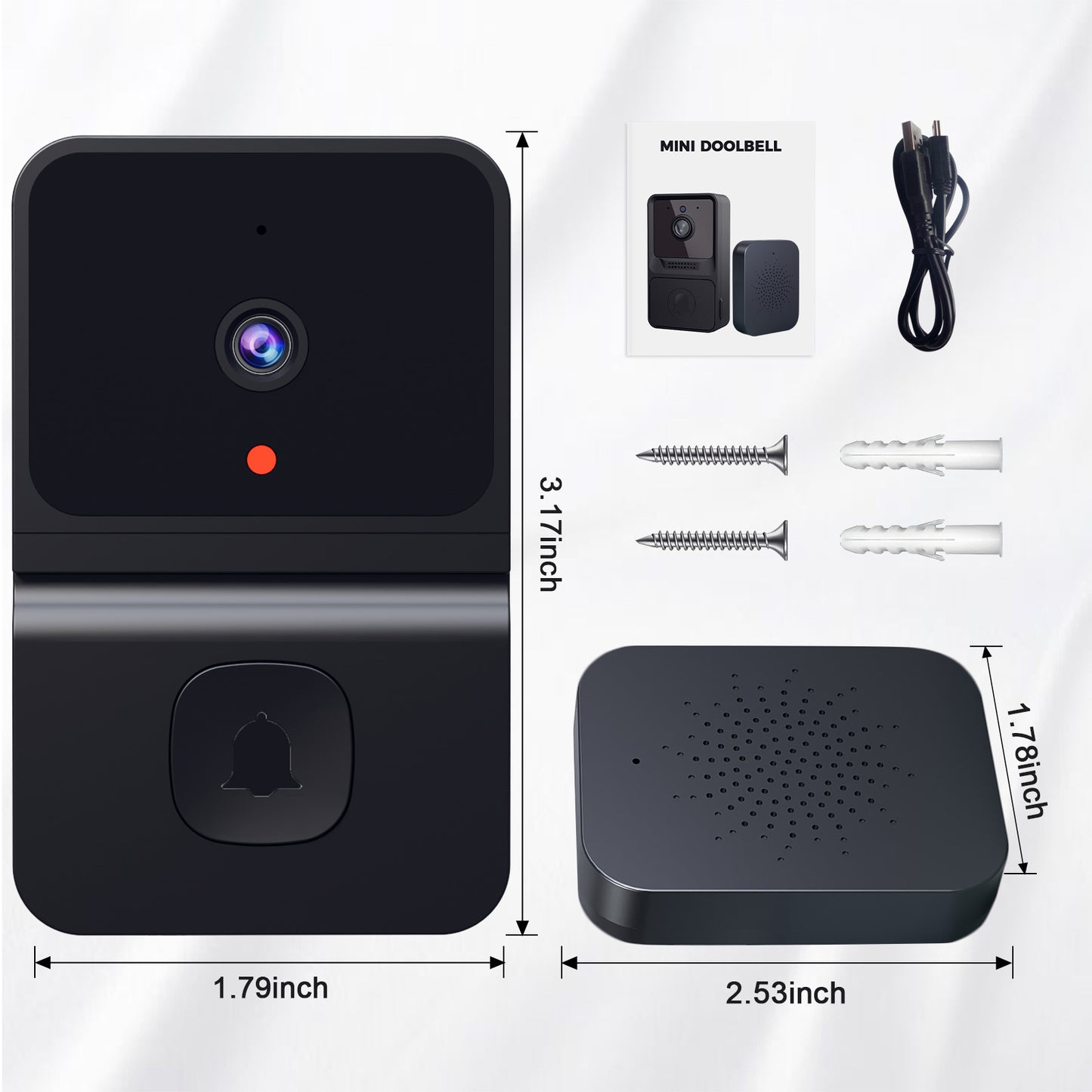 Intelligent Visual Doorbell Surveillance Camera