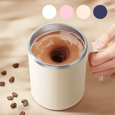 Portable Smart Magnetic Automatic Mixing Coffee Cup Rechargeable Rotating Home Office Travel Stirring Cup