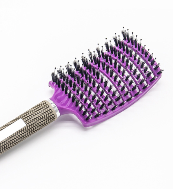 Hairbrush Anti Klit Brushy Haarborstel Women Detangler Hair Brush Bristle Nylon Scalp Massage  Teaser Hair Brush Comb