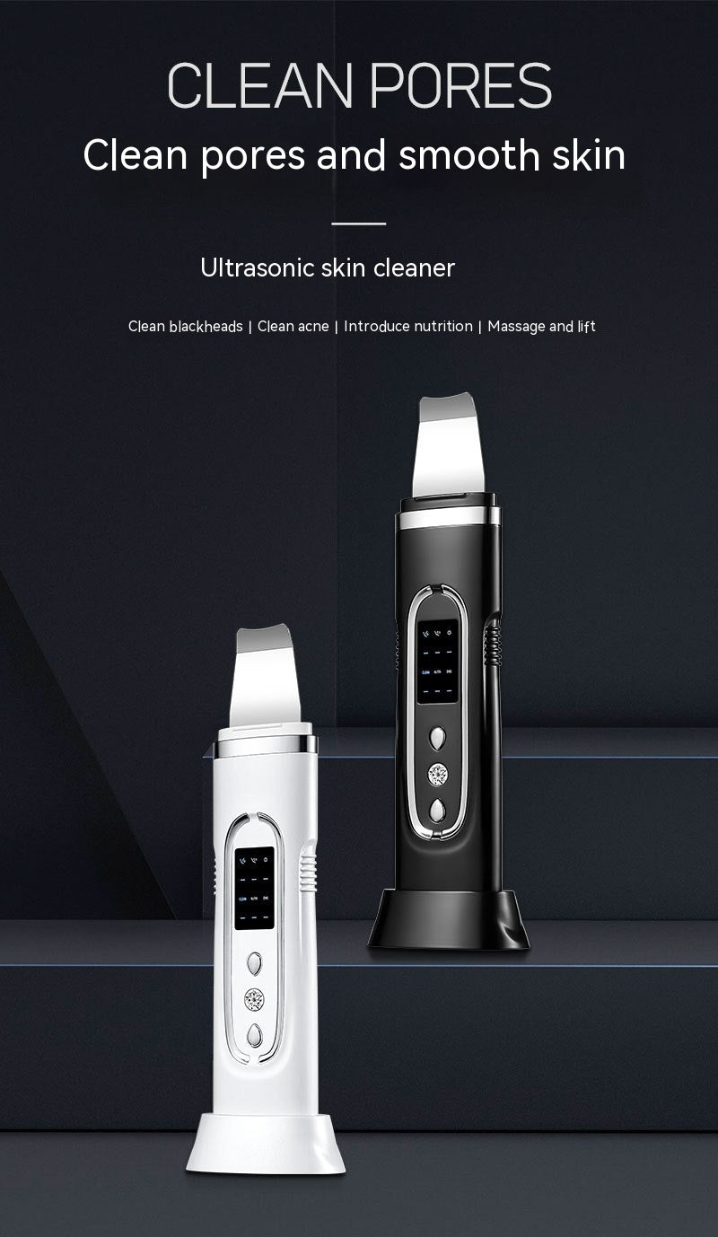 Household Beauty Ultrasonic Skin Cleaner Blackhead Remover