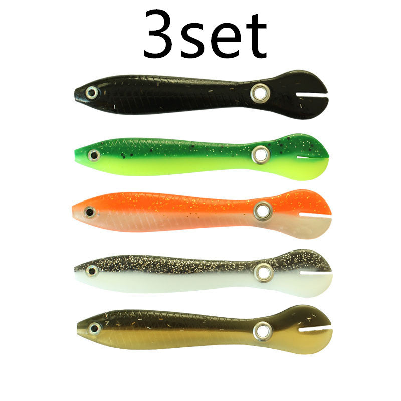 A Mock Lure Can Bounce With Slip Mechanism Artificial Swimming Soft Fishing Bait For Bass Trout Pike Spring Autumn