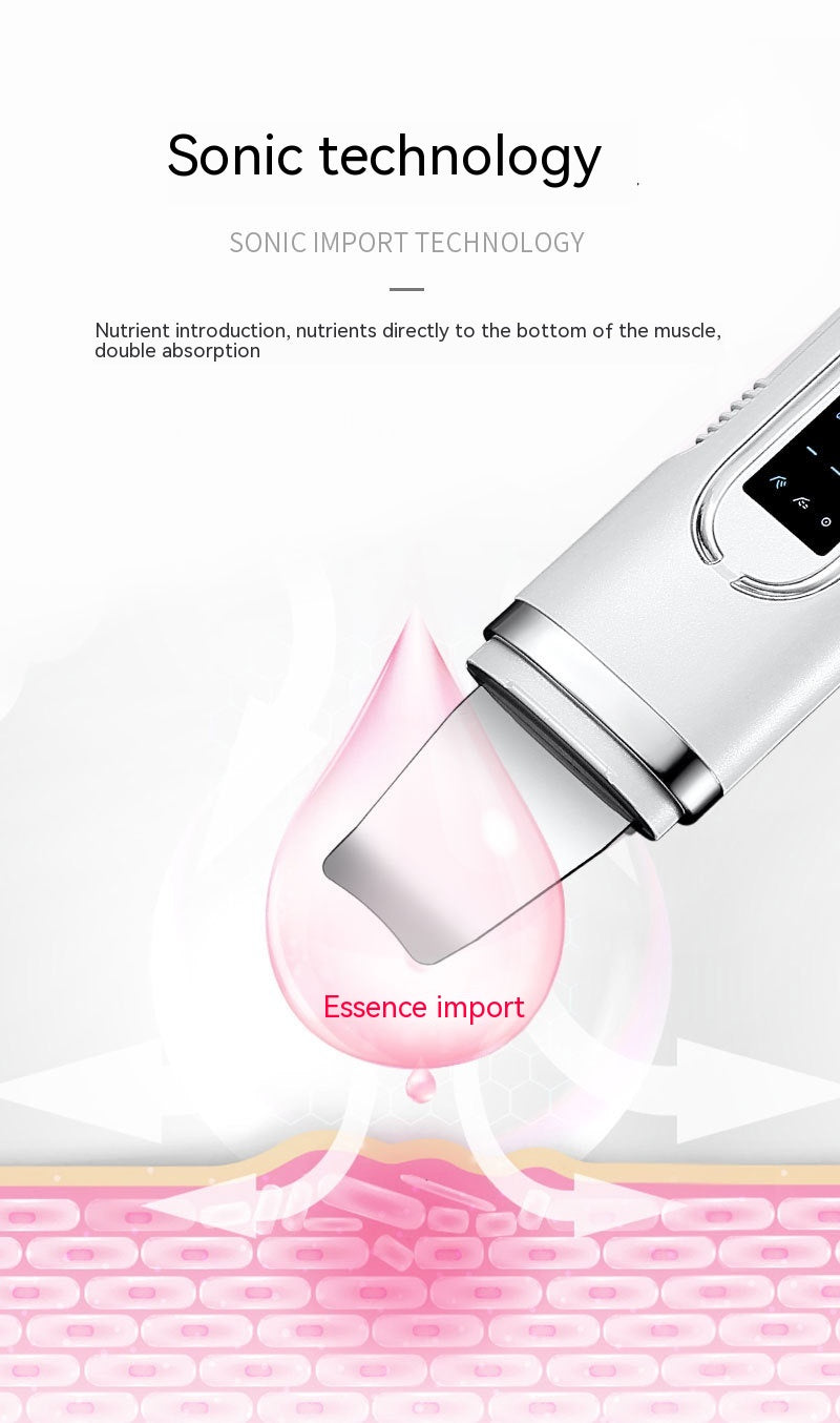 Household Beauty Ultrasonic Skin Cleaner Blackhead Remover