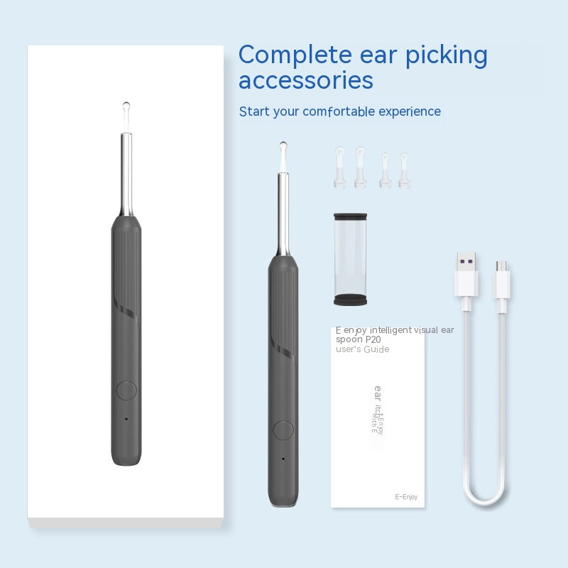 Wireless Visual Ear Tag Endoscope