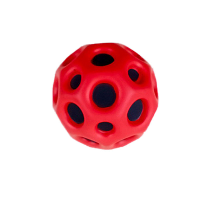 Hole Ball PU Foam Solid Elastic Interactive Slow Rebound Toy